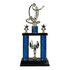 Trofeo de Tubo con Figura Serie 50 de Baloncesto